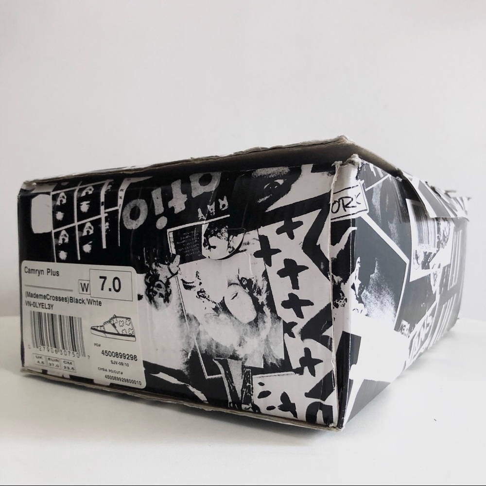 Vans special edition MadeMe black white half cab sneakers - Picture 9 of 9